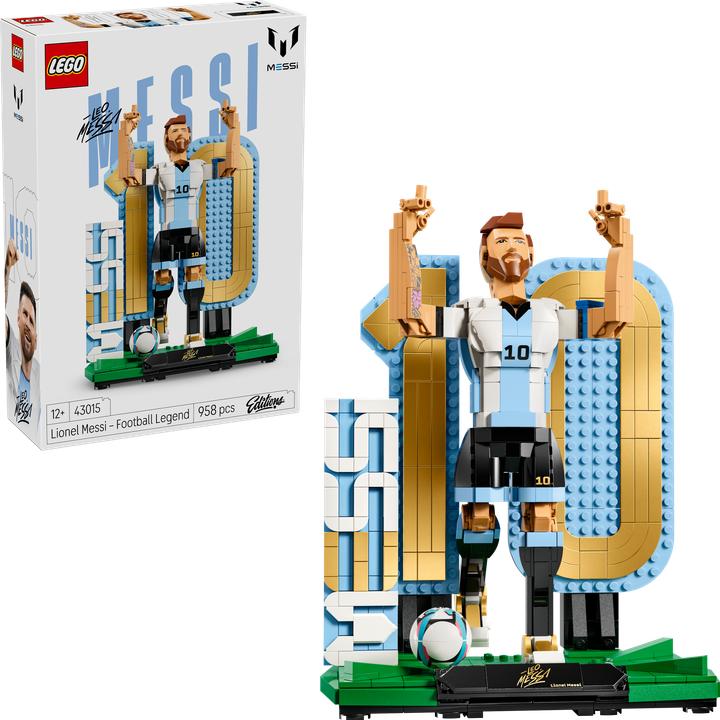 Image du produit LEGO Lionel Messi - Légende du football (43015, LEGO Editions)