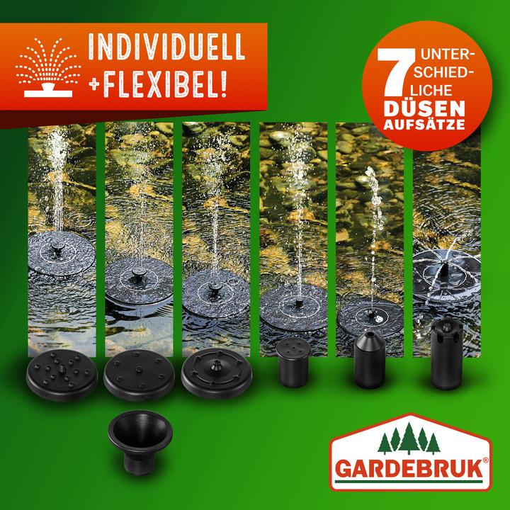 Produktbild Gardebruk Solarspringbrunnen