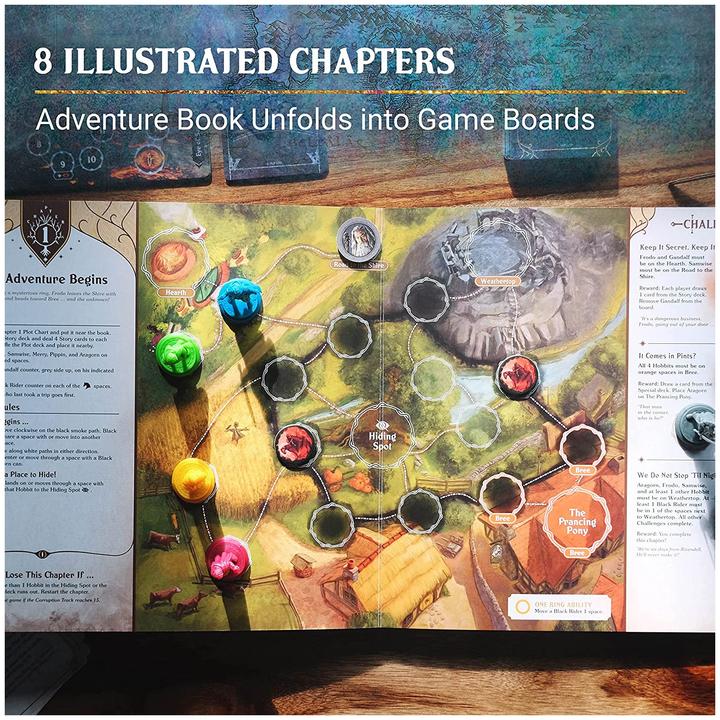 Actual product image Ravensburger Adventure Book Game Lord of the Rings EN (10827542) (English)
