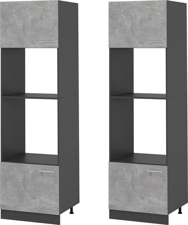 Produktbild Vicco Mikrowellenschrank R-Line (60 x 57.20 x 206.80 cm)