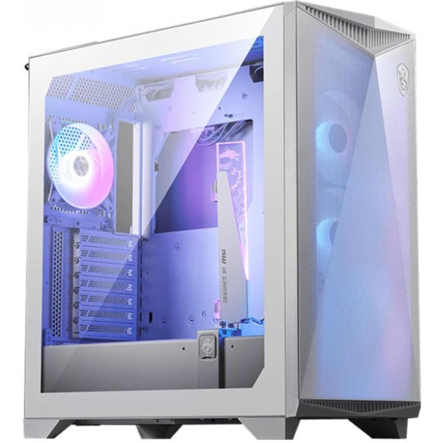 MSI MPG Gungnir 300R (ATX, ITX, mATX), PC Gehäuse, Weiss