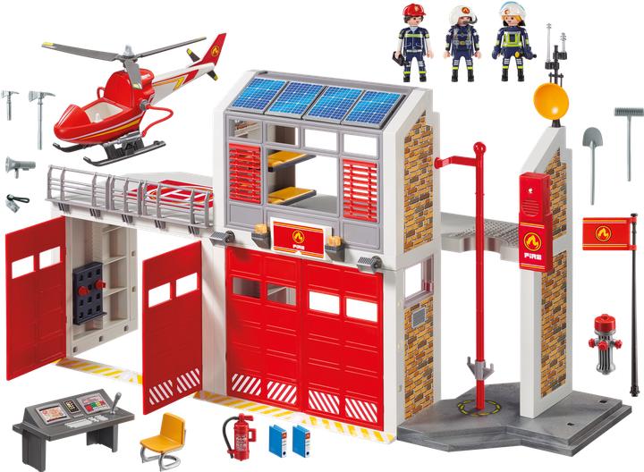 Immagine prodotto Playmobil Grande caserma dei pompieri (9462, Playmobil Città d'azione)