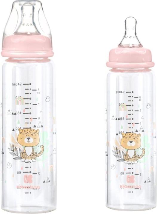 Produktbild Kikkaboo Baby Glasflasche Savanna 240 ml (240 ml)