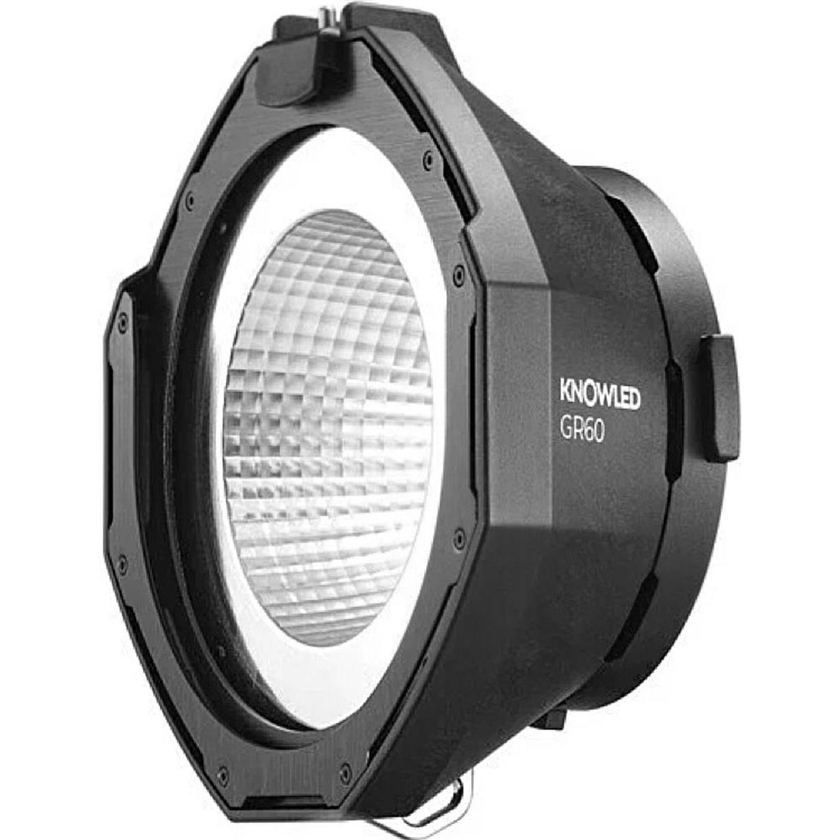 Godox Riflettore GR60 per la luce LED KNOWLED MG1200Bi (60°) (Godox), Flash, Nero