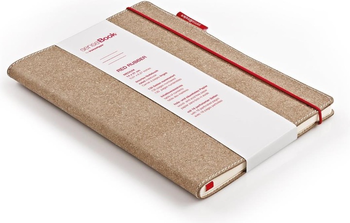 Image du produit Transotype livre de sens Caoutchouc rouge (A5, À rayures, Couverture rigide)