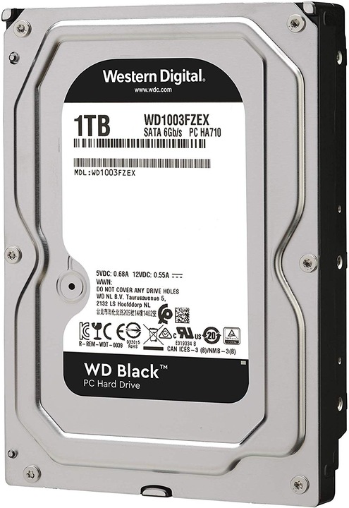 Immagine prodotto WD Nero (1 TB, 3.5", CMR)