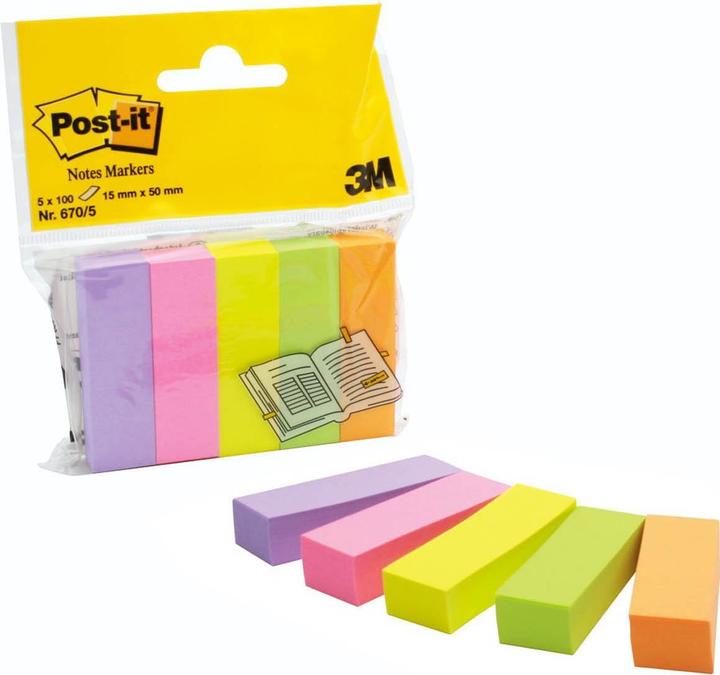 Actual product image Post-it page marker (50 x 15 mm)