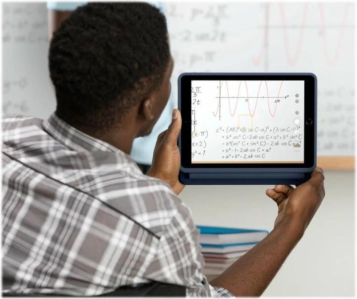 Actual product image Logitech Tablet Keyboard Cover Rugged Combo 3 Touch iPad 10.2" (Eng. Int., iPad 2019 (7th gene), iPad 2020 (8. Gen), iPad 2021 (9th Gen))