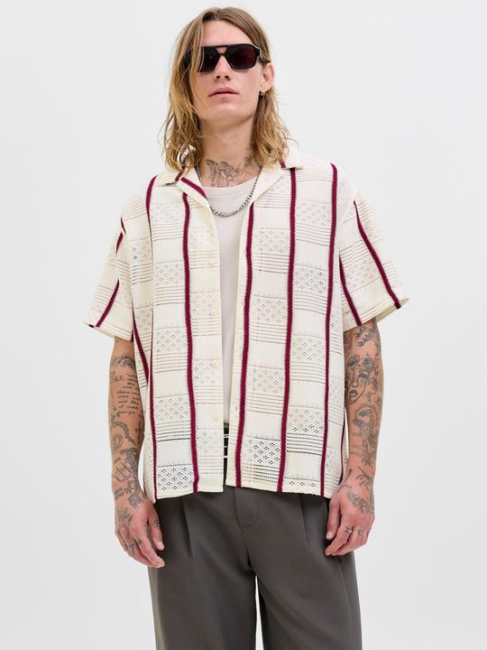 Produktbild Jack & Jones Jordia Stripe Resort Shirt Ss (S)