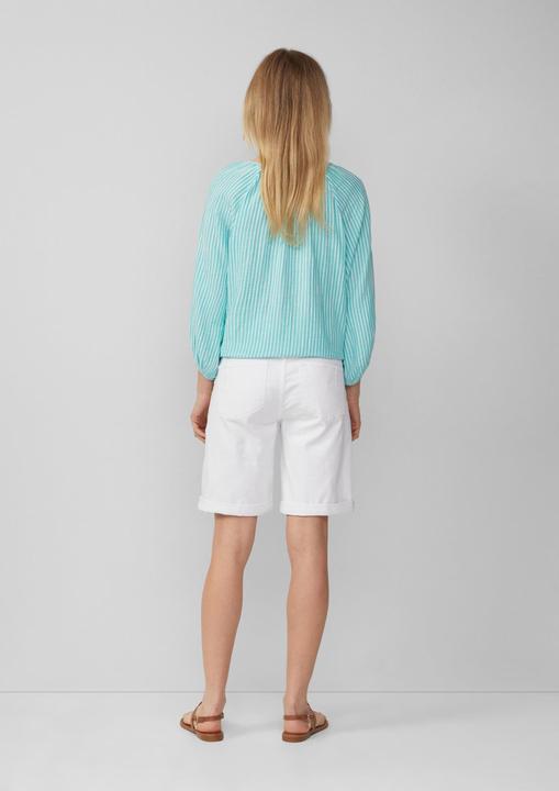 Immagine prodotto s.Oliver Bluse Musselin-Bluse mit Raglanärmeln und Raffung (32)