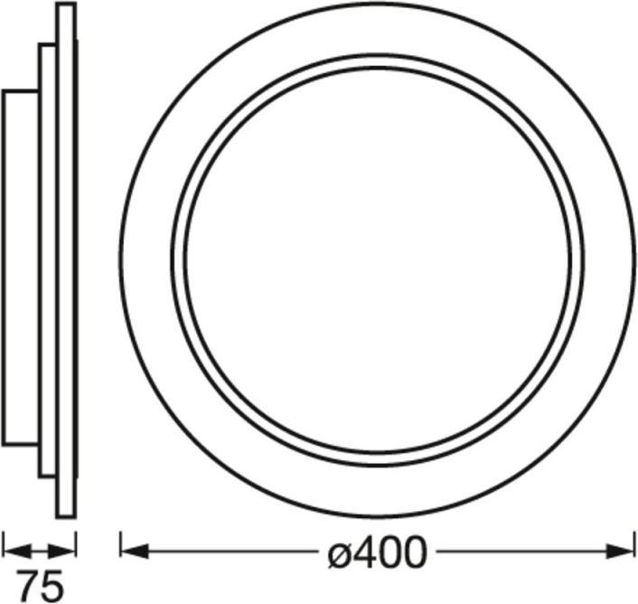 Produktbild Ledvance Smart+ Orbis Ceiling 400mm TW (1250 lm)