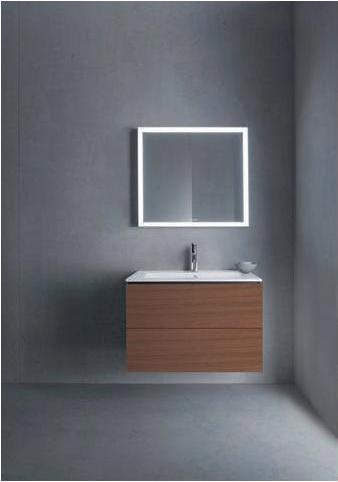 Actual product image Duravit Vanity unit L-CUBE 820x481x550mm american walnut (48 x 82 x 55 cm)