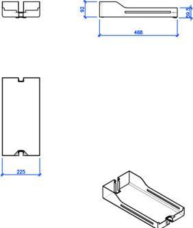 Produktbild Peka Metall Einhängetablar Libell (1 Stk.)