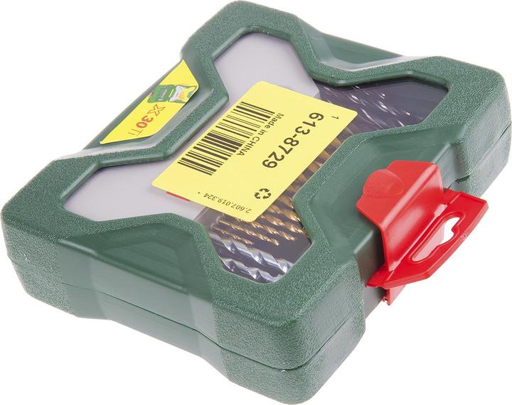 Produktbild Bosch Zubehör X-Line-Titanium Bohrer- und Schrauber-Set, 30-teilig (1.5 mm, 2 mm, 2.5 mm, 3 mm, 3.5 mm, 7 mm, 8 mm, 4 mm, 4.5 mm, 5 mm, 5.5 mm, 6 mm, 6.5 mm)