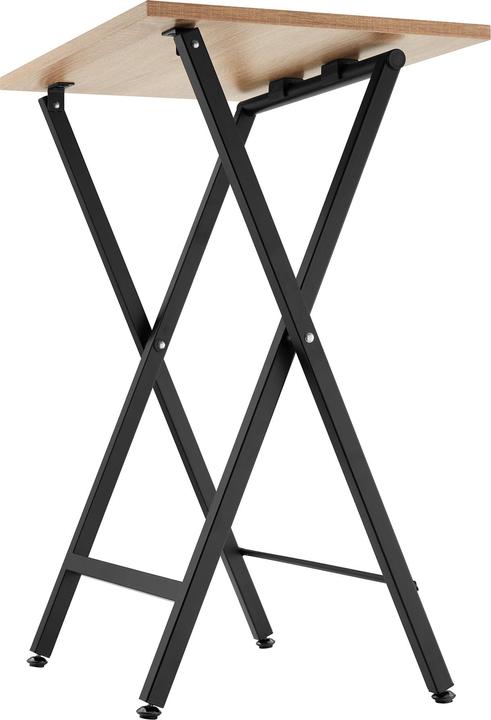 Produktbild tectake 2er Set Beistelltische Phoenix klappbar (48 x 36 x 66.5 cm)