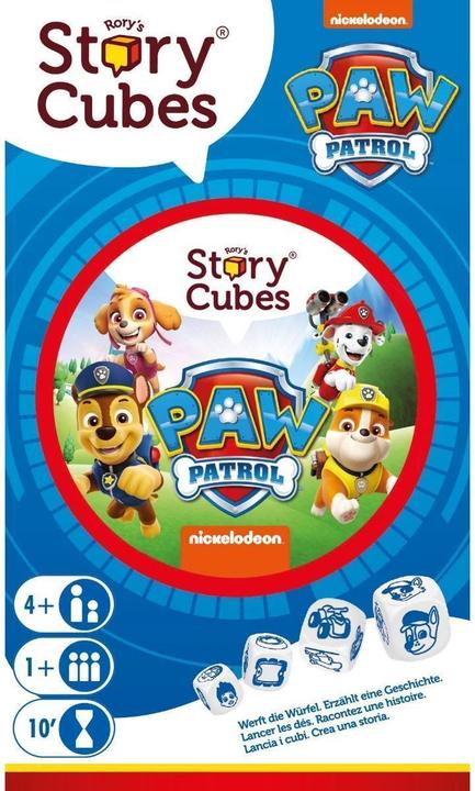 Immagine prodotto Zygomatic Rory s Story Cubes Paw Patrol (Einzelartikel) DE/FR/IT (Tedesco, 1 - 5 Giocatori)
