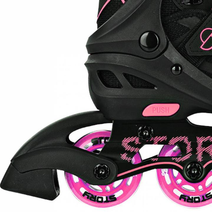 Actual product image Story Fusion Pink adjustable inline skates (30-33) (30, 31, 32, 33)
