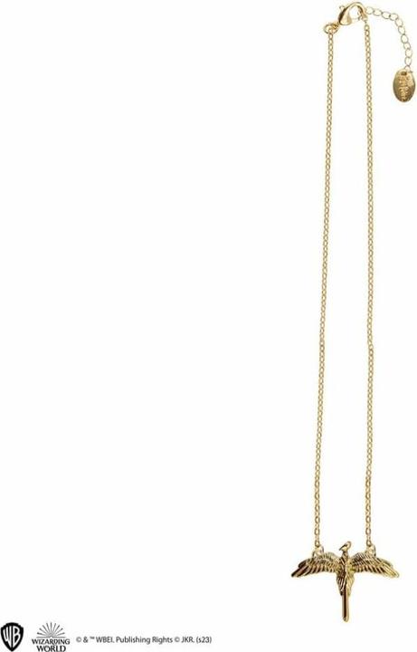 Produktbild Cinereplicas Harry Potter Halskette & Anhänger Fawkes (Zink-Legierung, Eisen, 52 - 58 cm)