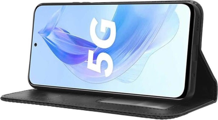 Immagine prodotto Cover-Discount Honor 90 Lite - Custodia Vintage Flip Cover nera (Honor 90 Lite)