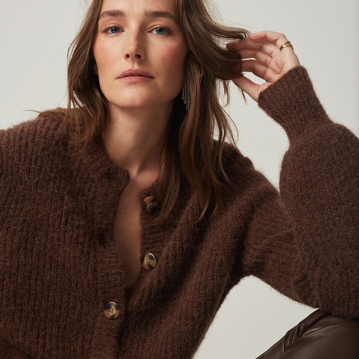 Actual product image La Redoute Collections Signature Cardigan AMBROISE (38)