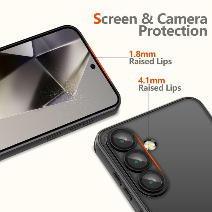 Produktbild Tech-Protect MagFlex MagSafe Case for Samsung Galaxy A56 5G - Clear Black (Samsung Galaxy A56)