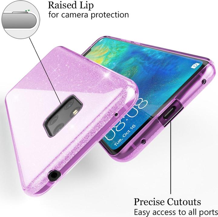 Immagine prodotto Nalia Custodia per cellulare Glitter (Mate 20 Pro)