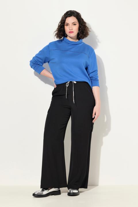 Actual product image Ulla Popken Elastic Waist Cargo Pants (54)