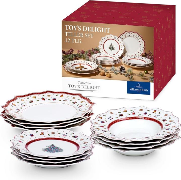 Produktbild Villeroy & Boch Teller Set 12tlg. Toy's Delight (12 Stk.)