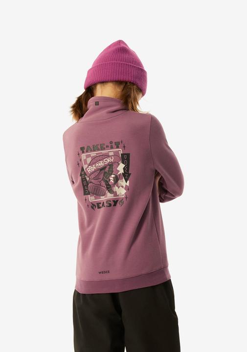 Produktbild Wedze Skipullover Kinder - 100 violett (152)