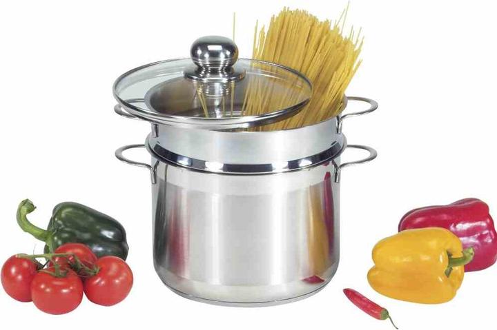 Actual product image Krüger Spaghetti pot (24 cm, Pot, Stainless steel)