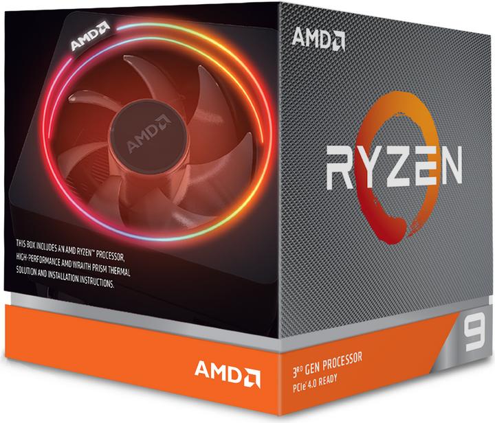 Produktbild AMD Ryzen 9 3900X (AM4, 3.80 GHz, 12 -Core)
