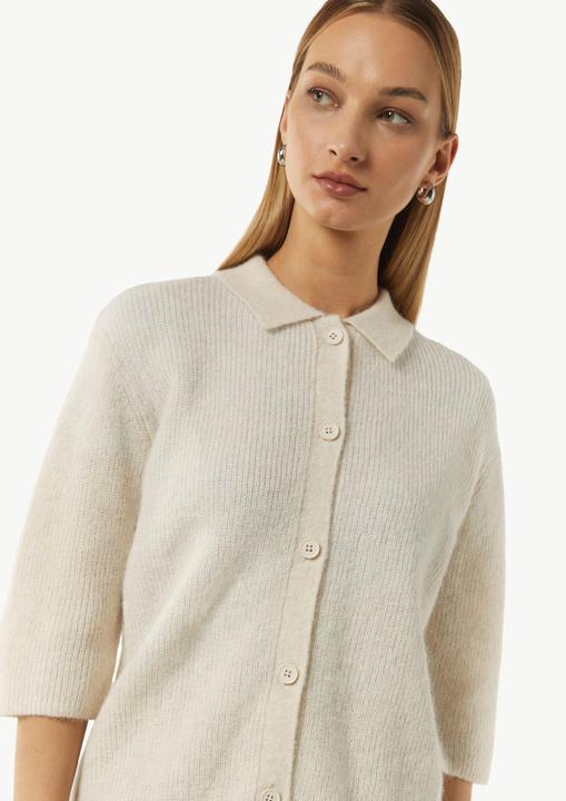 Produktbild Comma Strickjacke Strickjacke mit Polokragen und Knöpfen (38)