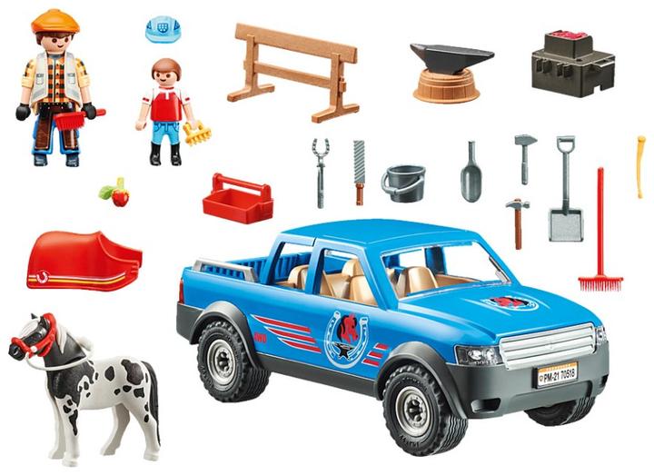 Productafbeelding Playmobil Mobiele hoefsmid (70518, Playmobil Land)