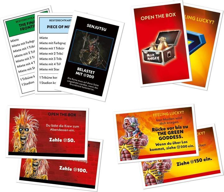 Actual product image Winning Moves Monopoly - Iron Maiden (German, 2 - 6 Players)