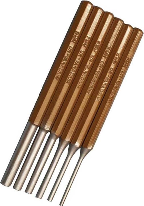 Actual product image SW-Stahl 82630L Pin punch set6 pcs. in PVC bag