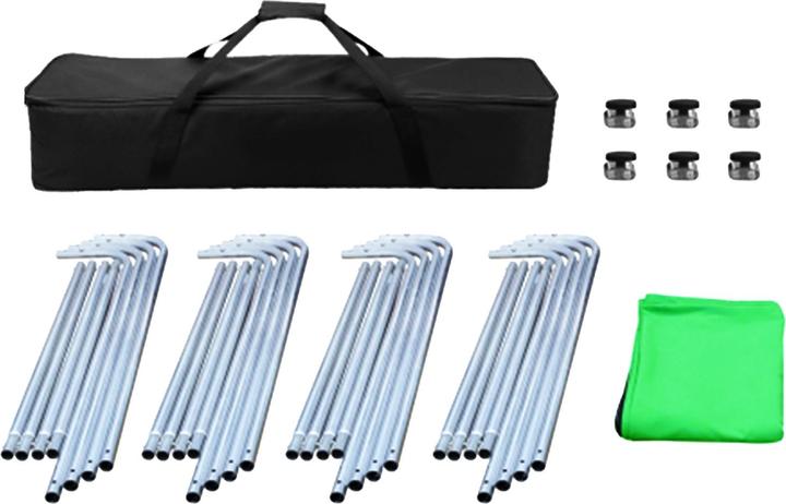 Image du produit Studioking Fond panoramique Green Screen FSF-240400PT 240x400 cm (400 cm, 240 cm)