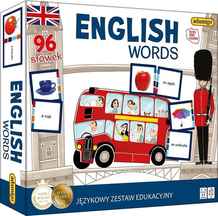 Produktbild Adamigo English words - Sprachlehrset (Englisch, Polnisch)