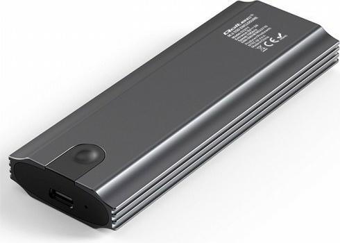 Produktbild Qoltec Obudowa | kieszeń NV2271 do dysków M.2 SSD| SATA | NVME | USB-C (M.2)