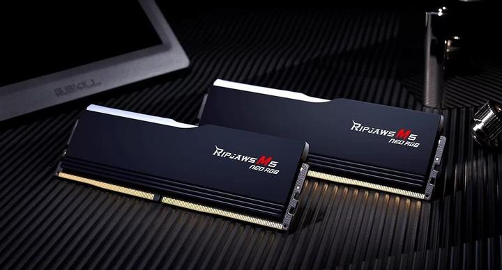Image du produit G.Skill DIMM 48 GB DDR5-6000 (2x 24 GB) Dual-Kit (schwarz, F5-6000J3036F24GX2-RM5NRK, Ripjaws M5 Neo, INTEL (2 x 24 Go, 6000 MHz, RAM DDR5, DIMM)