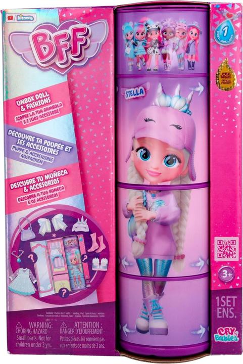 IMC Toys Poupée Cry Babies BFF - Stella