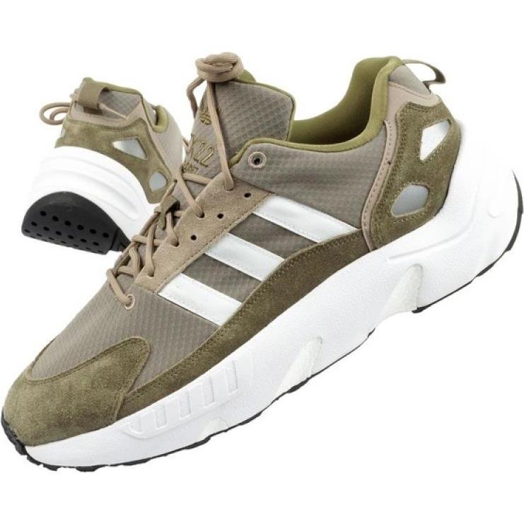 Adidas, Uomini, Sneaker, ZX 22 Boost Schuhe, Verde, (37)