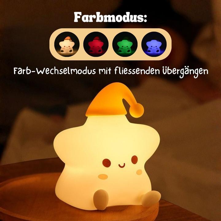 Image du produit Hermex LED-Stern-Nachttischlampe