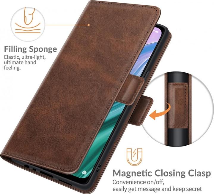Actual product image Screenguard Oppo A74 5G CardLounge Leather Case (Oppo A74 5G)