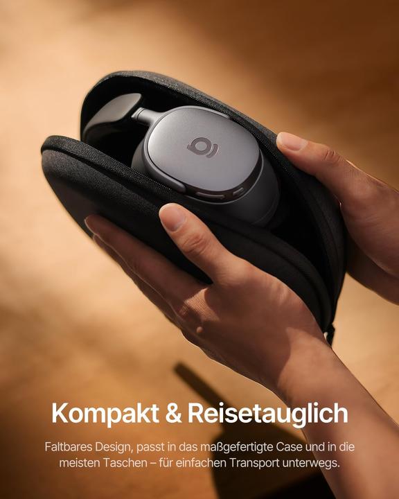 Produktbild Baseus Inspire XH1 Over-Ear Kopfhörer (Aktive Geräuschunterdrückung, 100 h, Kabelgebunden, Kabellos)