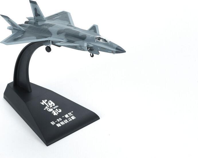 Actual product image Meng-Model J-20 Stealth Fighter (Finished Model)