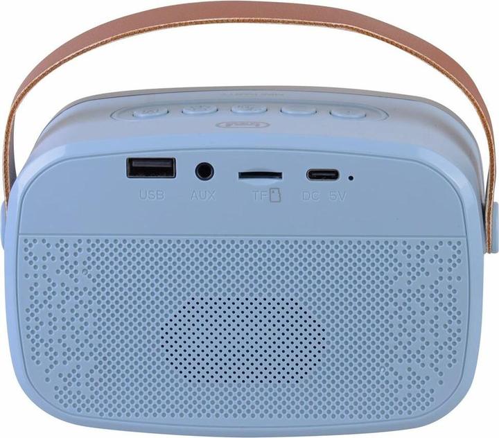 Actual product image Trevi Xr 8a01 Miniparty Karaoke Speaker + Bluetooth Blue