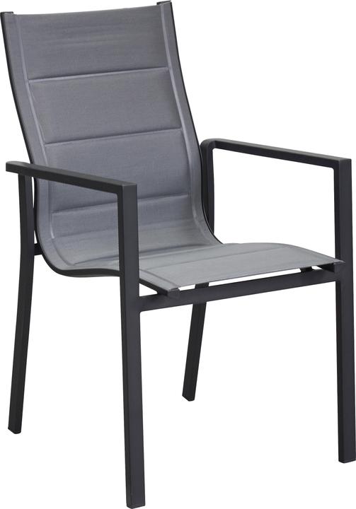 LC Garden Unicamo Stapelsessel Aluminium/Textilene gepolstert