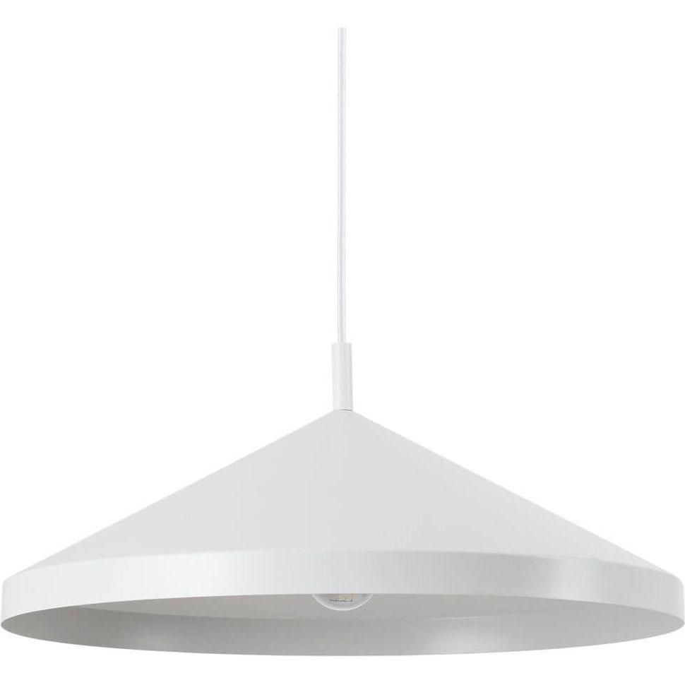 Ideal lux, Pendelleuchte, YURTA Pendelleuchte E27 ⌀500mm dimmbar Weiss 285160 (E27)