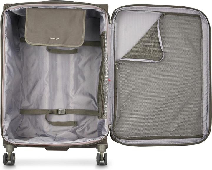 Produktbild Delsey Helium DLX Expandable -matkalaukku, mokka (107 l)