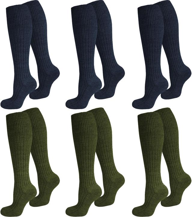 Image du produit Normani 3 paires de mi-bas d'extérieur ARMY (Lot de 3, 35 - 38)